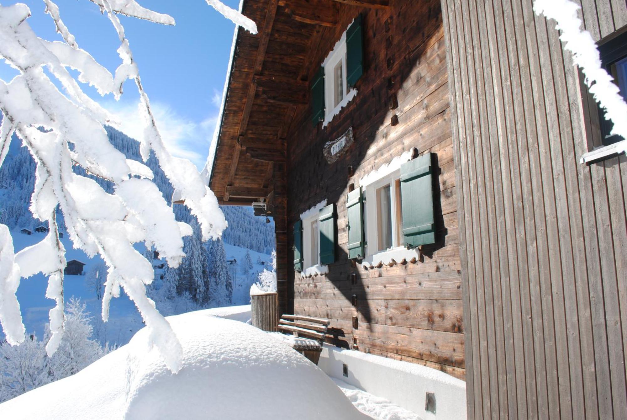 טשאגונס Alpenchalet Piz Huesli מראה חיצוני תמונה